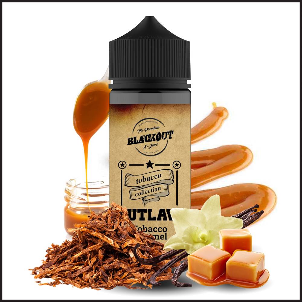 OUTLAW TOBACCO CARAMEL SHOT 120ML